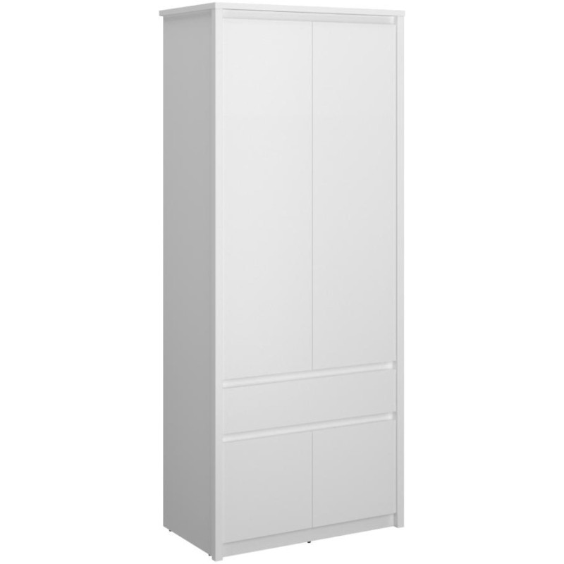 Skříň 4D1S, bílá, ERODIN