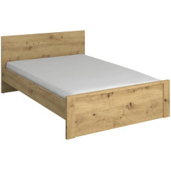 Postel, 140x200, dub artisan, AIRON