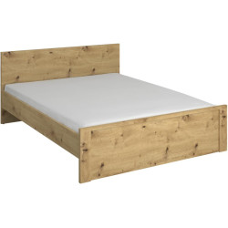 Postel, 160x200, dub artisan, AIRON