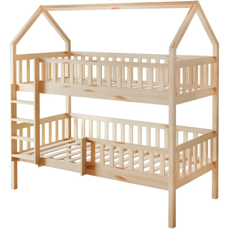 Montessori patrová postel s přistýlkou VENITA TYP 1 90x200