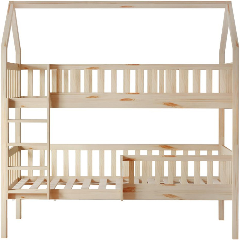 Montessori patrová postel s přistýlkou VENITA TYP 1 90x200