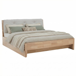 Postel FLORENCE 160x200 s úložným prostorem masiv dřevo