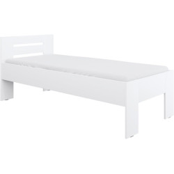 Postel BASIS 90x200 bílá moderní jednolůžko