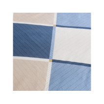 Povlečení 2 dílné bavlněný satén Šachovnice  vzor 32024, oboustranné 140x200, 70x90