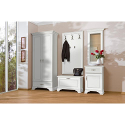 Skříň KENTAK SZF2D1S, alpská bílá