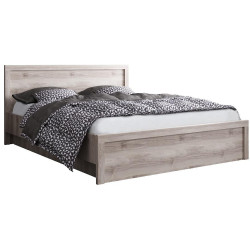 Postel JESI NEW 160x200 s úložným prostorem, kaštan nairobi