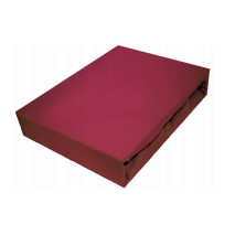 Jersey prostěradlo Exclusive - bordó