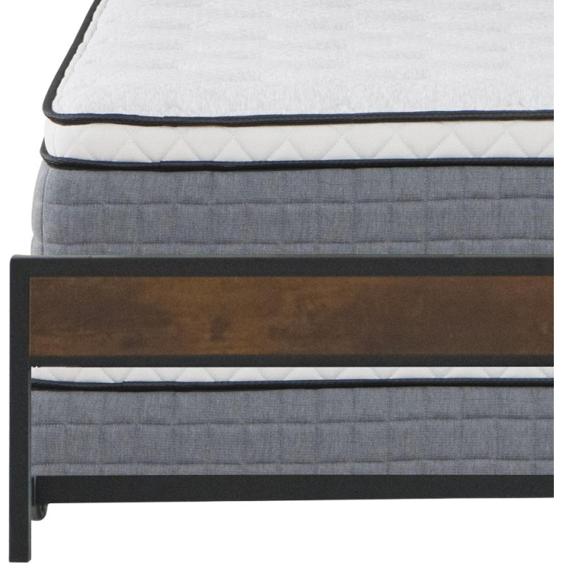 Postel NORDO 160x200 s přistýlkou, LED a USB porty