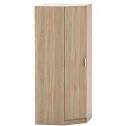 Rohová skříň BETTY 2 dub sonoma do menšího bytu