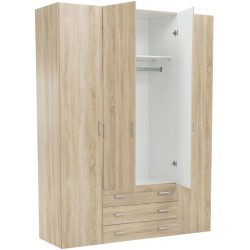Skříň GWEN 70429, 4 - dveřová, dub sonoma