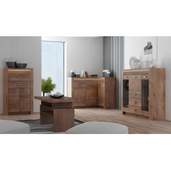 Skříň INFINITY I-02, jasan světlý