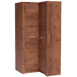 Rohová skříň INFINITY 14 jasan světlý pevná konstrukce