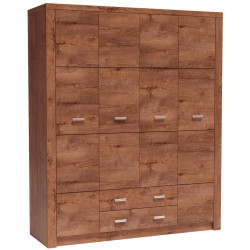 Skříň INFINITY I-18 jasan světlý velká pevná konstrukce