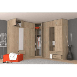 Skříň INVITA, DTD laminovaná, dub sonoma