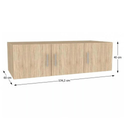 Nástavec na skříň INVITA TYP 7, dub sonoma