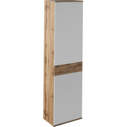 Skříňka na boty TYP 7, dub Wotan/bílá, CYRIL