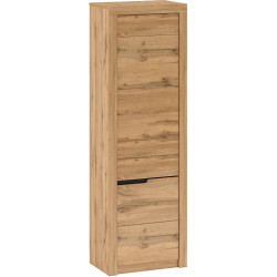 Policová skříň V2, dub wotan, pravá, TORONTA