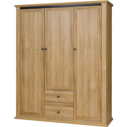 Skříň LEON MZ3 dub grand se šuplíky