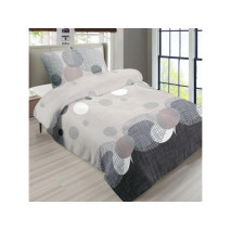 Francouzské 3 dílné povlečení mikroplyš POMPAS (220x200,2ks 70x90cm)