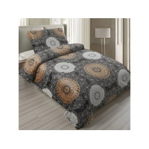 Francouzské 3 dílné povlečení mikroplyš NELSON (220x200, 2ks 70x90cm)