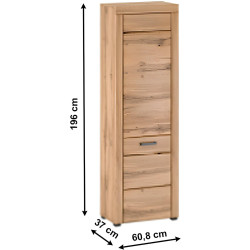 Předsíňová skříň, dub apalačský, PUSAN V