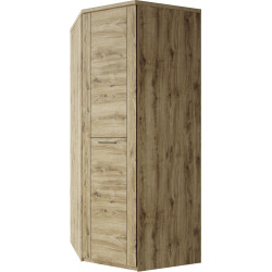 Rohová skříň DORSI 1D dub navarra 210 cm