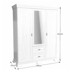 Skříň KORA NEW KS2, sosna andersen