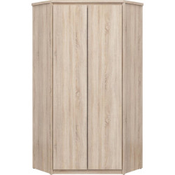 Rohová skříň NORTY TYP 27 dub sonoma 101x210 cm