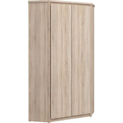 Rohová skříň  NORTY TYP 27, dub sonoma 2D