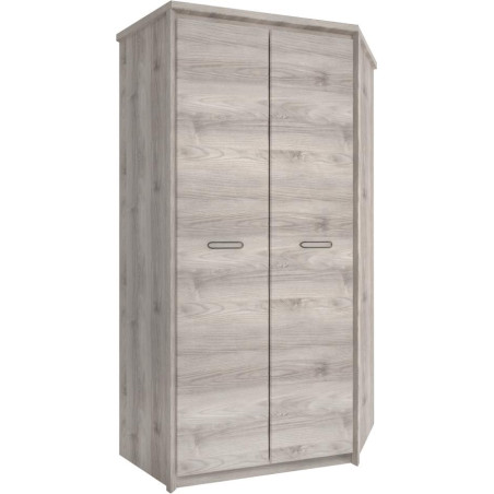 Rohová skříň JESI NEW 2D, kaštan nairobi