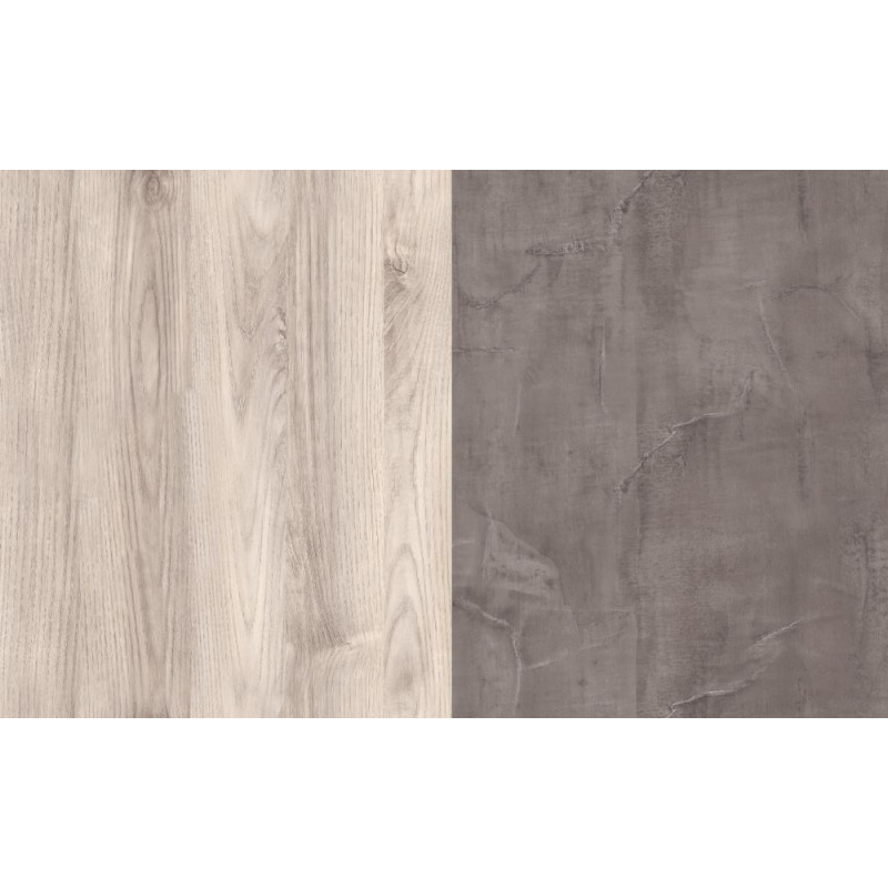 Šatní skříň JESI NEW 3D4S se zrcadlem kaštan/onyx