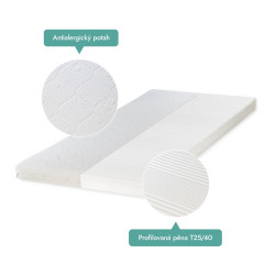 Pěnová 7 zónová matrace SIRIUS 10 cm