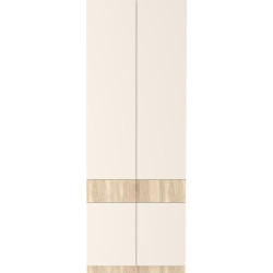 Skříň VERTIO SZF4D2S dub sonoma/kašmír s 2 zásuvkami