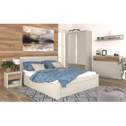 Rohová skříň KAROS 2D, kašmír