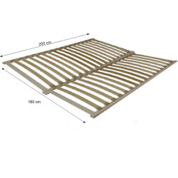 Rošt, 160x200 cm, FLEX 3 ZÓNOVÝ