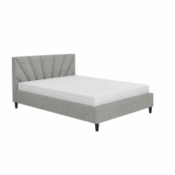 Čalouněna postel 180x200 SOLE 11 v béžové barvě s roštem