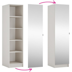 Korpus skříně 50, policový, kašmír, KREO