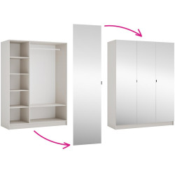 Korpus skříně 150 Kreo, kašmír