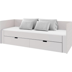 Rozkládací postel, kašmír, 90/180x200, ANTONY