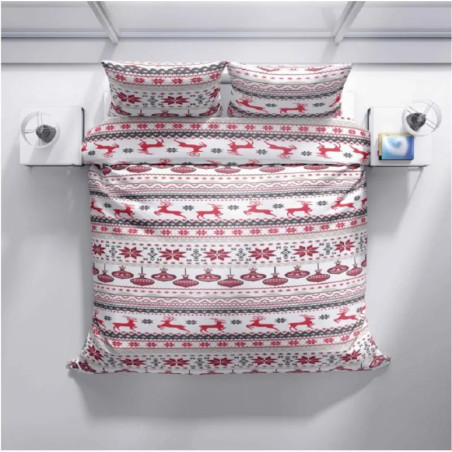 Povlečení bavlněné Christmas 2 dílné, 140x200, 70x90 cm