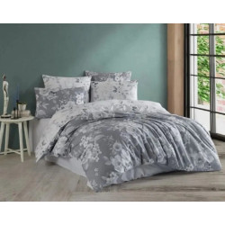Bavlněné povlečení Belle grey 140x200, 70x90 cm