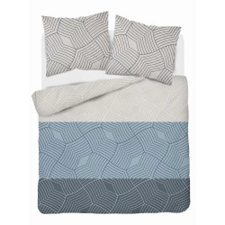 Povlečení HOME SATIN Artie modré 5058B 140x200, 70x80