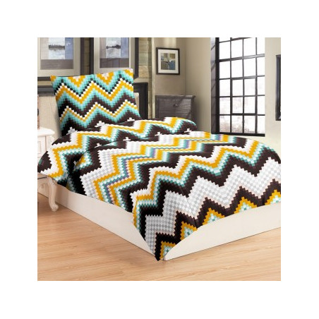 Povlečení 2 dílné  mikroplyš CIK CAK 140x200, 70x90