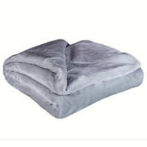 Deka stříbrná 150 x 200 cm