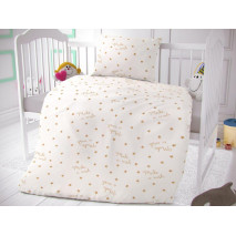 Bavlněné povlečení do dětské postýlky Stars