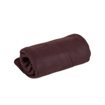 Fleecová deka hnědá 150 x 200 cm