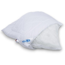 Polštář kuličkový Alaska zip 70x90cm 900g bílý