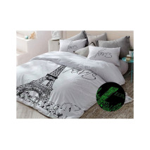 Bavlněné povlečení Den v Paříži, noc v Londýně