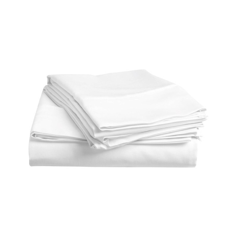 Bavlněné prostěradlo lux bílé 220x240 cm