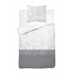 Bavlněné povlečení Lorenzo šedá 5111B 140x200, 70x80